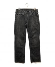 TRUE RELIGION（トゥルー レリジョン）の古着「RICKYデニムパンツ」｜グレー