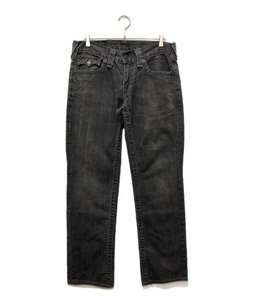 TRUE RELIGION（トゥルー レリジョン）TRUE RELIGION (トゥルー レリジョン) RICKYデニムパンツ グレー サイズ:32の古着・服飾アイテム