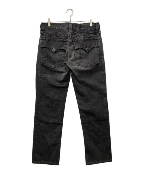 TRUE RELIGION（トゥルー レリジョン）TRUE RELIGION (トゥルー レリジョン) RICKYデニムパンツ グレー サイズ:32の古着・服飾アイテム