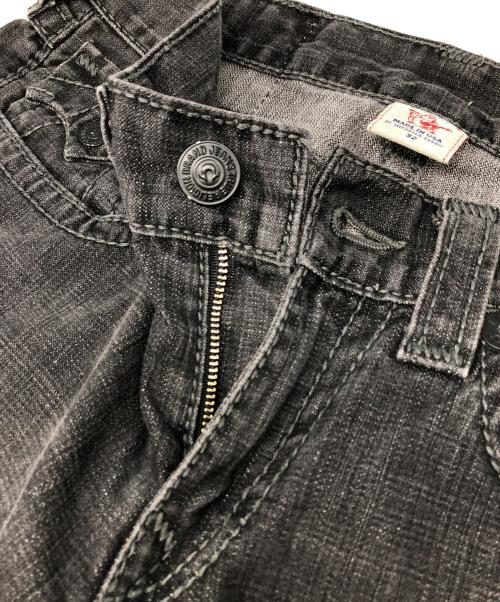 TRUE RELIGION（トゥルー レリジョン）TRUE RELIGION (トゥルー レリジョン) RICKYデニムパンツ グレー サイズ:32の古着・服飾アイテム