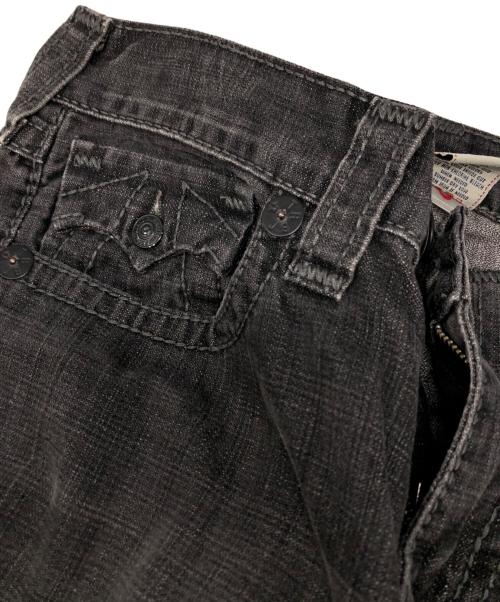 TRUE RELIGION（トゥルー レリジョン）TRUE RELIGION (トゥルー レリジョン) RICKYデニムパンツ グレー サイズ:32の古着・服飾アイテム