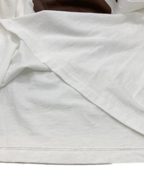 A BATHING APE（アベイシングエイプ）A BATHING APE (アベイシングエイプ) エイププリントTシャツ ホワイト サイズ:2XLの古着・服飾アイテム