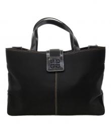 GIVENCHY（ジバンシィ）の古着「4Gロゴ ハンドバッグ」｜ブラック