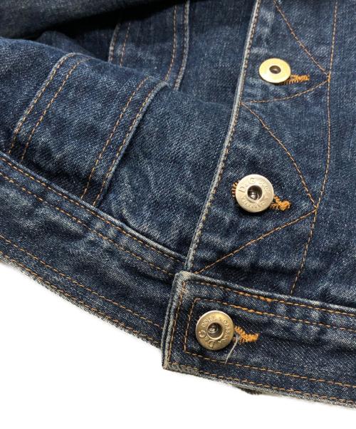 DOLCE & GABBANA（ドルチェ＆ガッバーナ）DOLCE & GABBANA (ドルチェ＆ガッバーナ) レオパードライナーデニムジャケット インディゴ サイズ:XSの古着・服飾アイテム