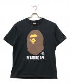 A BATHING APEアベイシングエイプ）の古着「エイププリントTシャツ」｜ブラック