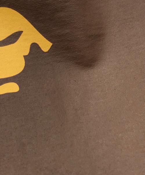 A BATHING APE（アベイシングエイプ）A BATHING APE (アベイシングエイプ) エイププリントTシャツ ブラック サイズ:Lの古着・服飾アイテム
