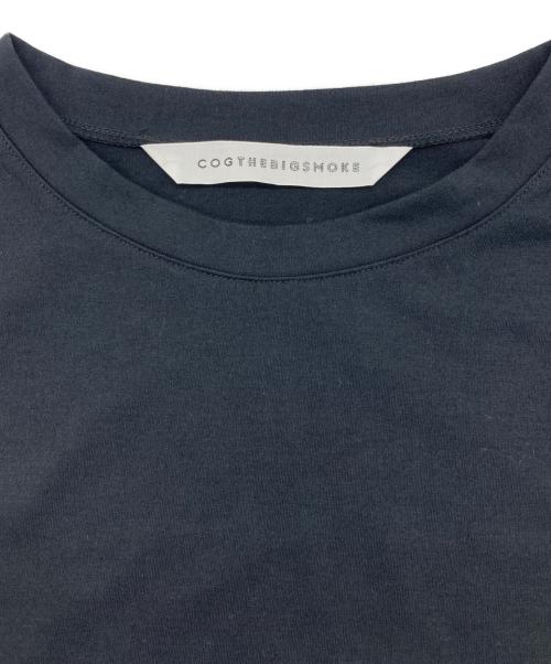 COGTHEBIGSMOKE（コグザビッグスモーク）COGTHEBIGSMOKE (コグザビッグスモーク) NARIAH TUCKED SLEEVE TOP ブラック サイズ:FREEの古着・服飾アイテム