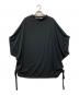 COGTHEBIGSMOKE（コグザビッグスモーク）の古着「NARIAH TUCKED SLEEVE TOP」｜ブラック