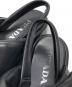 中古・古着 PRADA (プラダ) パテッドナッパレザーサンダル ブラック サイズ:37：50000円