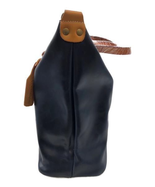 KIMURA（キムラ）KIMURA (キムラ) レザー2WAYバッグ ネイビー サイズ:下記参照の古着・服飾アイテム