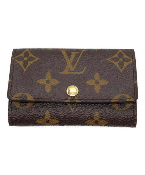 LOUIS VUITTON（ルイ ヴィトン）LOUIS VUITTON (ルイ ヴィトン) キーケース ミュルティクレ6 ブラウン サイズ:下記参照の古着・服飾アイテム