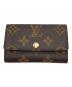 LOUIS VUITTON（ルイ ヴィトン）の古着「キーケース ミュルティクレ6」｜ブラウン