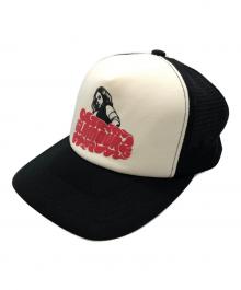 Hysteric Glamour（ヒステリックグラマー）の古着「Vixen Girl Mesh Cap」｜ブラック