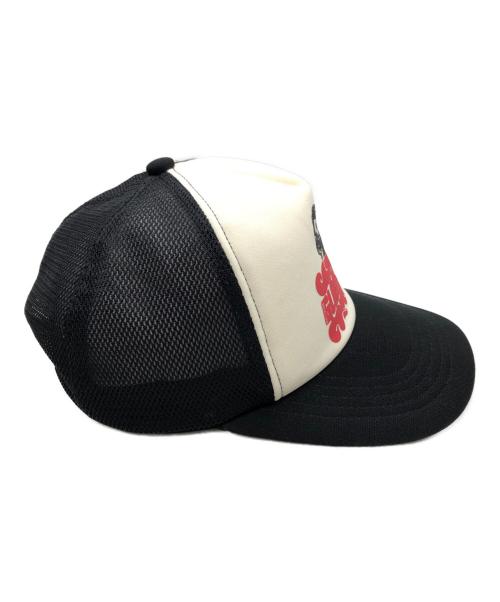 Hysteric Glamour（ヒステリックグラマー）Hysteric Glamour (ヒステリックグラマー) Vixen Girl Mesh Cap ブラック サイズ:FREEの古着・服飾アイテム