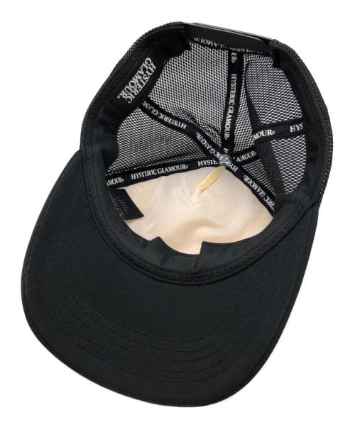 Hysteric Glamour（ヒステリックグラマー）Hysteric Glamour (ヒステリックグラマー) Vixen Girl Mesh Cap ブラック サイズ:FREEの古着・服飾アイテム