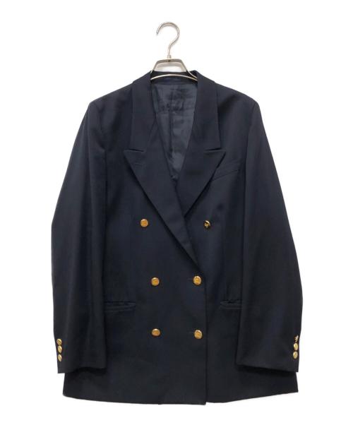 Burberry's（バーバリーズ）Burberry's (バーバリーズ) 金釦ダブルブレザー ネイビー サイズ:下記参照の古着・服飾アイテム