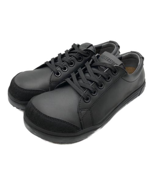 BIRKENSTOCK（ビルケンシュトック）BIRKENSTOCK (ビルケンシュトック) QS00 レザーシューズ ブラック サイズ:25cmの古着・服飾アイテム