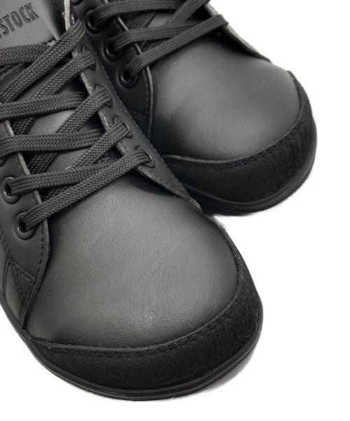 BIRKENSTOCK（ビルケンシュトック）BIRKENSTOCK (ビルケンシュトック) QS00 レザーシューズ ブラック サイズ:25cmの古着・服飾アイテム