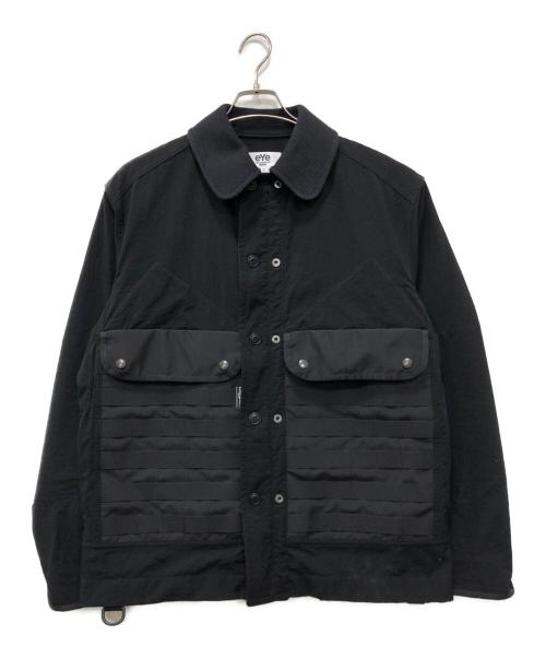 eYe COMME des GARCONS JUNYAWATANABE MAN（アイ コム デ ギャルソン ジュンヤ ワタナベ マン）eYe COMME des GARCONS JUNYAWATANABE MAN (アイ コム デ ギャルソン ジュンヤ ワタナベ マン) BAGJACK (バッグジャック) REVERSIBLE COVER ALL ブラック サイズ:Sの古着・服飾アイテム