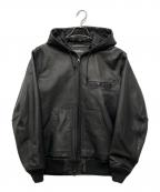 AVIREXアヴィレックス）の古着「GOAT VEGE HOODED JACKET」｜ブラック
