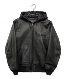 AVIREX（アヴィレックス）の古着「GOAT VEGE HOODED JACKET」｜ブラック