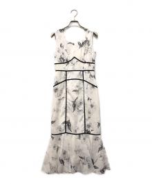 HER LIP TO（ハーリップトゥ）の古着「Endless Romance Long Dress」｜ホワイト