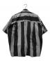 Vivienne Westwood RED LABEL (ヴィヴィアンウエストウッドレッドレーベル) ストライプオーバーサイズシャツ グレー サイズ:00：17000円