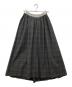 Vivienne Westwood RED LABEL (ヴィヴィアンウエストウッドレッドレーベル) 変形チェックスカート ブラウン サイズ:00 未使用品：17000円