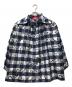 Vivienne Westwood RED LABEL（ヴィヴィアンウエストウッドレッドレーベル）の古着「チェックプリントブラウス」｜ブルー