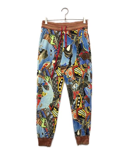 Vivienne Westwood（ヴィヴィアンウエストウッド）Vivienne Westwood (ヴィヴィアンウエストウッド) プリントイージーパンツ マルチカラー サイズ:Sの古着・服飾アイテム