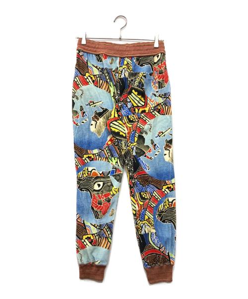 Vivienne Westwood（ヴィヴィアンウエストウッド）Vivienne Westwood (ヴィヴィアンウエストウッド) プリントイージーパンツ マルチカラー サイズ:Sの古着・服飾アイテム