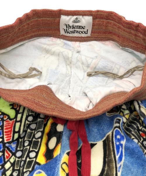 Vivienne Westwood（ヴィヴィアンウエストウッド）Vivienne Westwood (ヴィヴィアンウエストウッド) プリントイージーパンツ マルチカラー サイズ:Sの古着・服飾アイテム