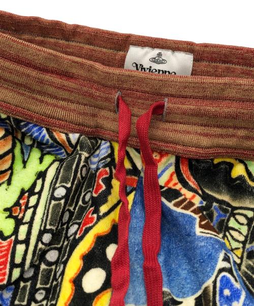 Vivienne Westwood（ヴィヴィアンウエストウッド）Vivienne Westwood (ヴィヴィアンウエストウッド) プリントイージーパンツ マルチカラー サイズ:Sの古着・服飾アイテム