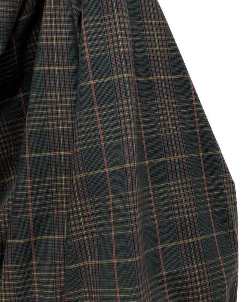Vivienne Westwood RED LABEL（ヴィヴィアンウエストウッドレッドレーベル）Vivienne Westwood RED LABEL (ヴィヴィアンウエストウッドレッドレーベル) チェックフーデットジャケット グリーン サイズ:00の古着・服飾アイテム