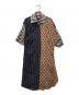 Vivienne Westwood RED LABEL（ヴィヴィアンウエストウッドレッドレーベル）の古着「クレイジーパターンシャツワンピース」｜ブラウン