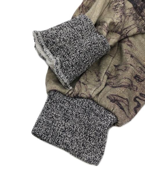 Vivienne Westwood（ヴィヴィアンウエストウッド）Vivienne Westwood (ヴィヴィアンウエストウッド) 水墨画プリント スウェット ベージュ サイズ:XSの古着・服飾アイテム