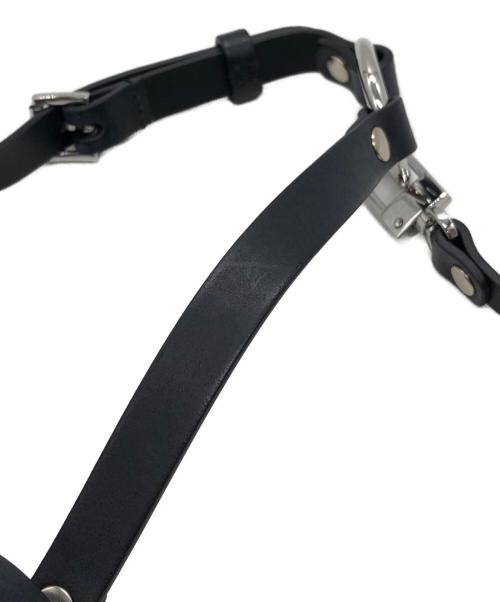 Vivienne Westwood（ヴィヴィアンウエストウッド）Vivienne Westwood (ヴィヴィアンウエストウッド) レザーベルトハーネス ブラック サイズ:下記参照の古着・服飾アイテム