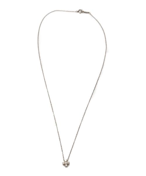 4℃（ヨンドシー）4℃ (ヨンドシー) ダイヤモンドクロスネックレス サイズ:下記参照の古着・服飾アイテム
