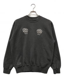 Schott（ショット）の古着「ピグメント加工 クルーネックスウェットシャツ」｜ブラック