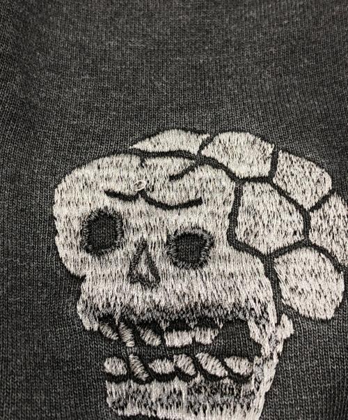 Schott（ショット）Schott (ショット) ピグメント加工 クルーネックスウェットシャツ ブラック サイズ:Mの古着・服飾アイテム