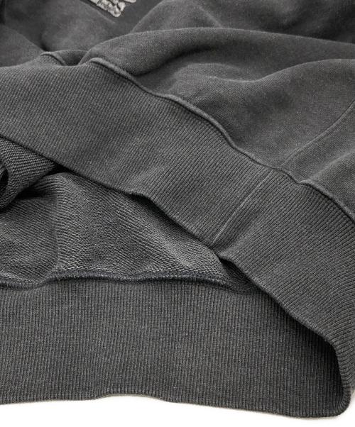 Schott（ショット）Schott (ショット) ピグメント加工 クルーネックスウェットシャツ ブラック サイズ:Mの古着・服飾アイテム