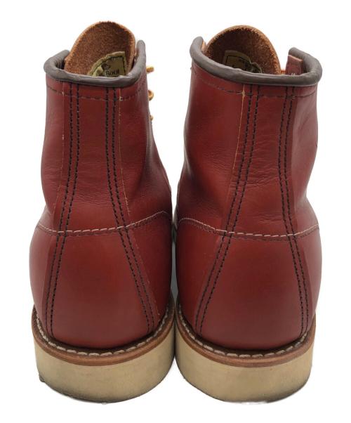 RED WING（レッドウィング）RED WING (レッドウィング) 6インチクラシックモック ワークブーツ オロラセット(ブラウン) サイズ:26cmの古着・服飾アイテム