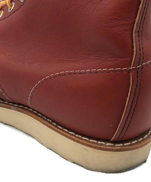 RED WING（レッドウィング）RED WING (レッドウィング) 6インチクラシックモック ワークブーツ オロラセット(ブラウン) サイズ:26cmの古着・服飾アイテム