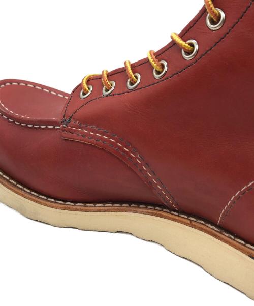 RED WING（レッドウィング）RED WING (レッドウィング) 6インチクラシックモック ワークブーツ オロラセット(ブラウン) サイズ:26cmの古着・服飾アイテム