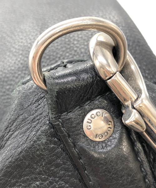 GUCCI（グッチ）GUCCI (グッチ) ディアマンテ レザーショルダーバッグ ブラック サイズ:下記参照の古着・服飾アイテム