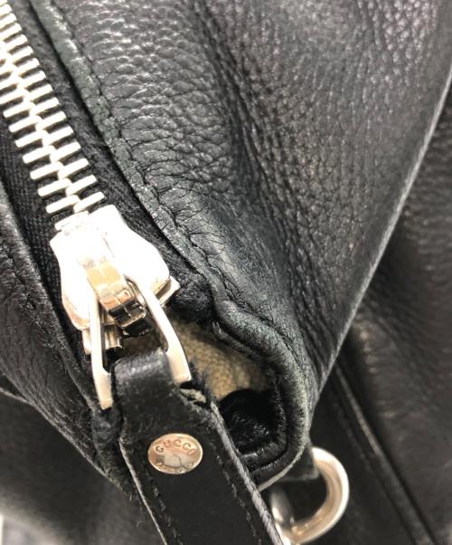 GUCCI（グッチ）GUCCI (グッチ) ディアマンテ レザーショルダーバッグ ブラック サイズ:下記参照の古着・服飾アイテム