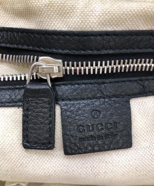 GUCCI（グッチ）GUCCI (グッチ) ディアマンテ レザーショルダーバッグ ブラック サイズ:下記参照の古着・服飾アイテム