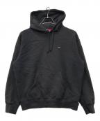 SUPREMEシュプリーム）の古着「Small Box Hooded Sweatshirt」｜ブラック