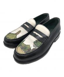 CLARKS（クラークス）の古着「CraftJames Lo ローファー」｜ブラック×ホワイト