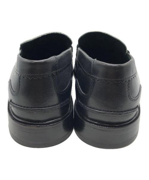 CLARKS（クラークス）CLARKS (クラークス) CraftJames Lo ローファー ブラック×ホワイト サイズ:UK8の古着・服飾アイテム
